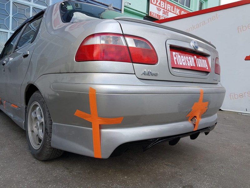 FİAT ALBEA ARKA TAMPON EKİ