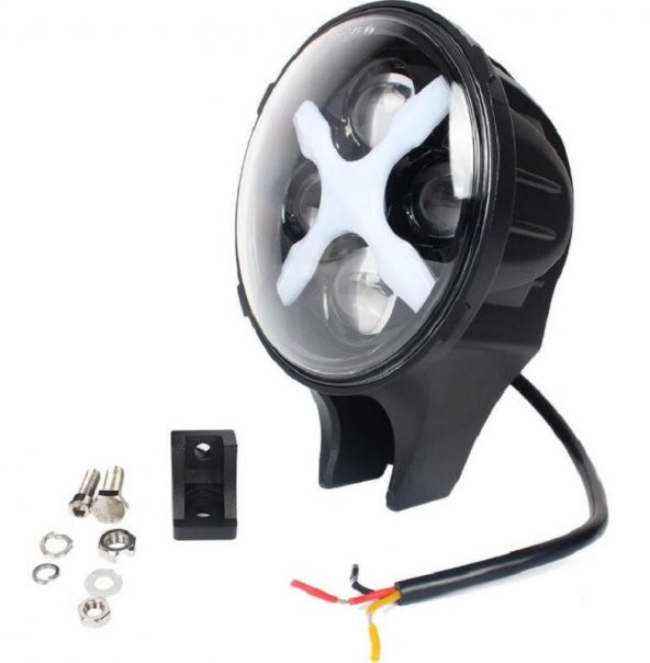 6 İnç Mercekli Sis Lambasi 60W X Ledli