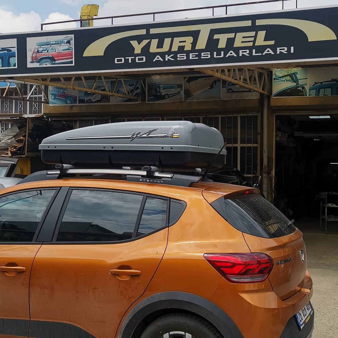 Yeni dacia stepway a 400 lük box bagaj uygulaması...