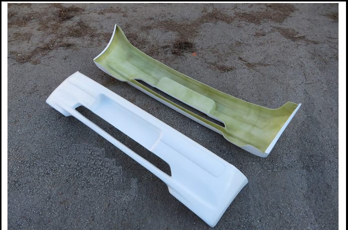 PEUGEOT 106 GTİ ARKA TAMPON FİBERGLAS ASTARLI