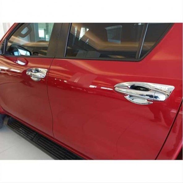 Toyota Hılux 2019 + Kapı Kolu İç Kaplaması Krom