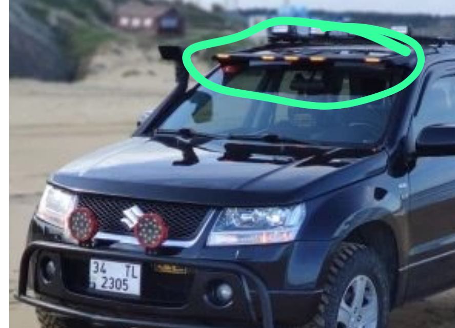 Grand vitara moonvisor