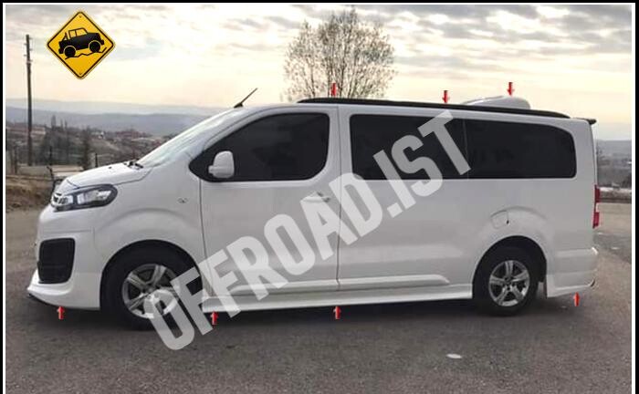 Citroen Expert Body Kit Seti Fiberglas Boyasiz