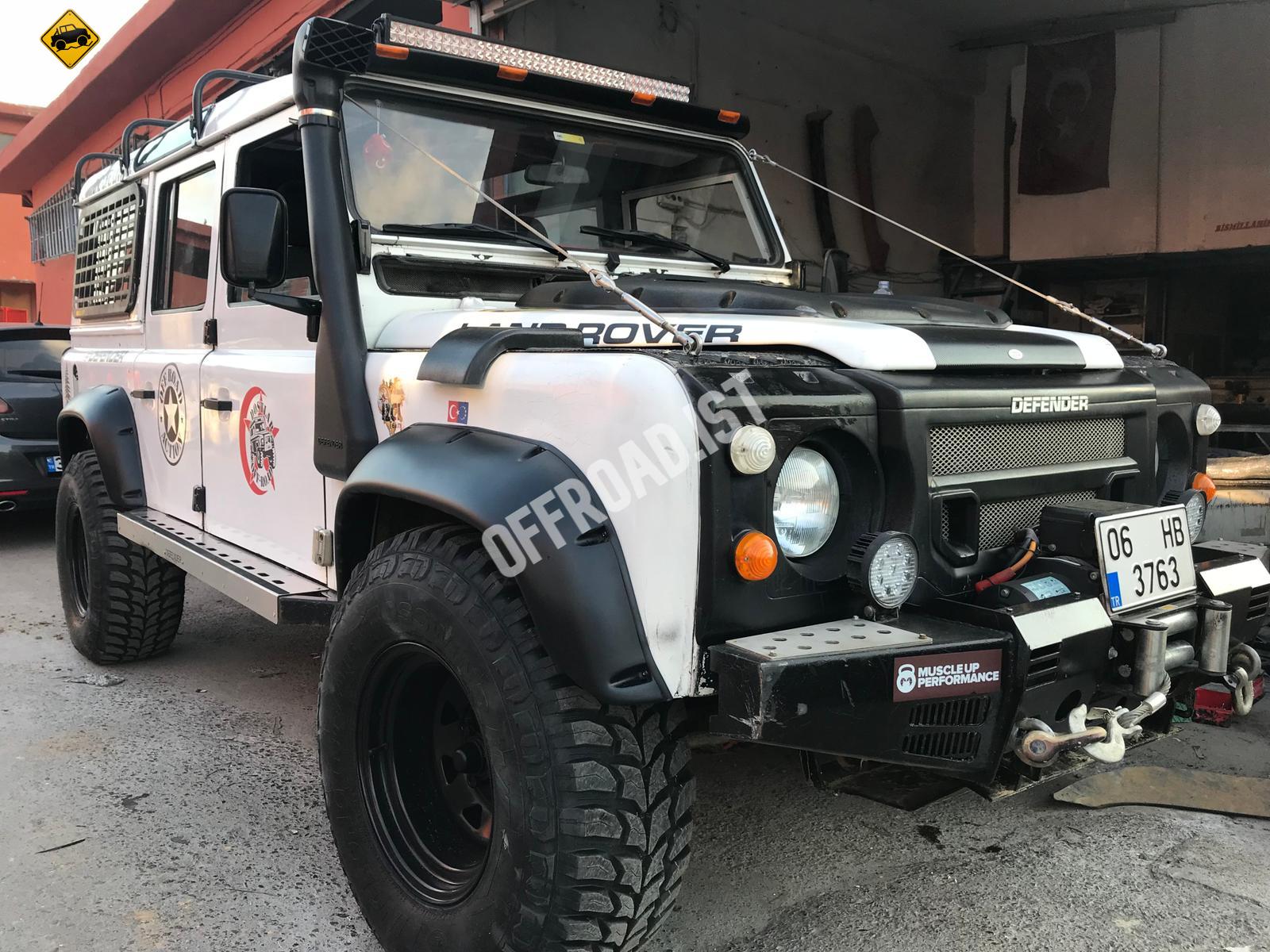 Land Rover Defender Kar Tipi Çamurluk Üstü Havalandırma