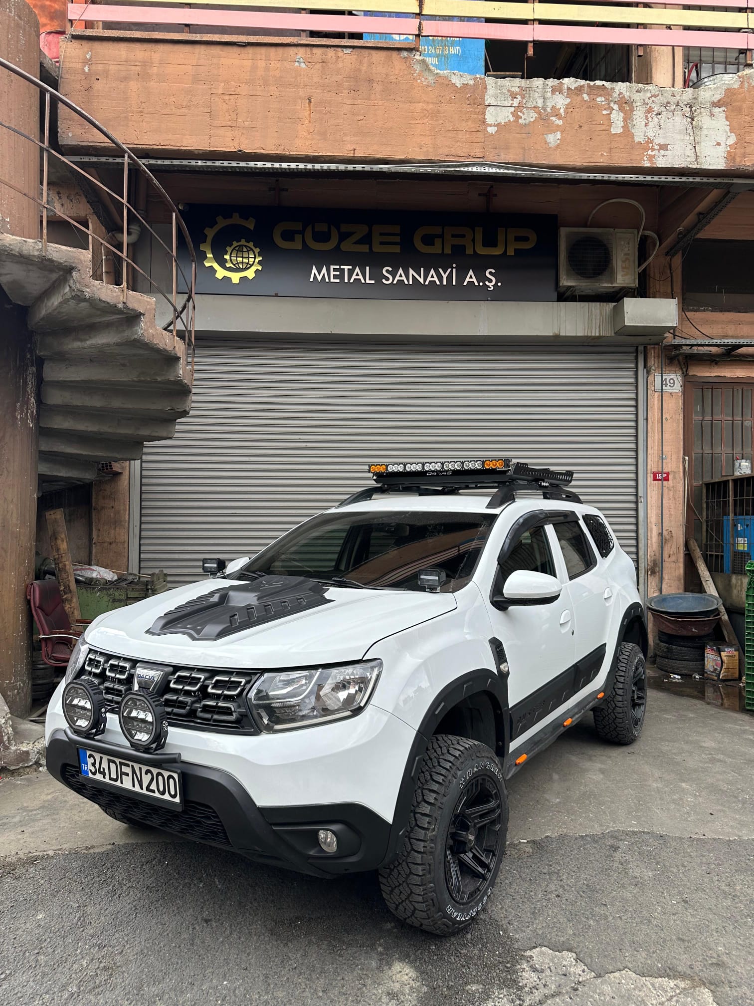 Dacia Duster 4x4 7 cm yükseltme