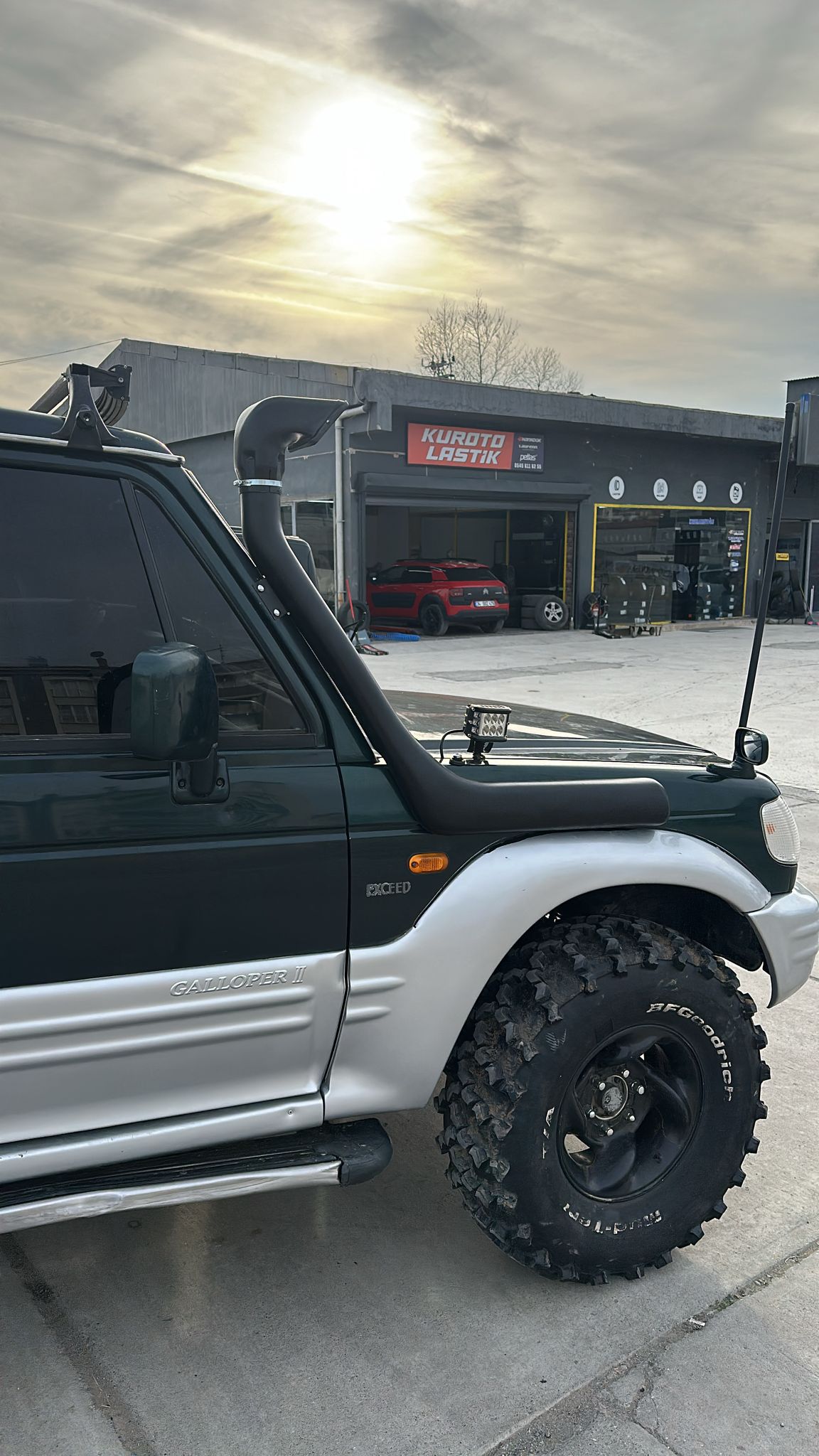 Hyundai Galloper Şnorkel Kit