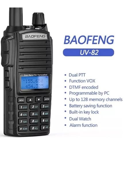 Baofeng UV-82 Dual Bant El Telsizi