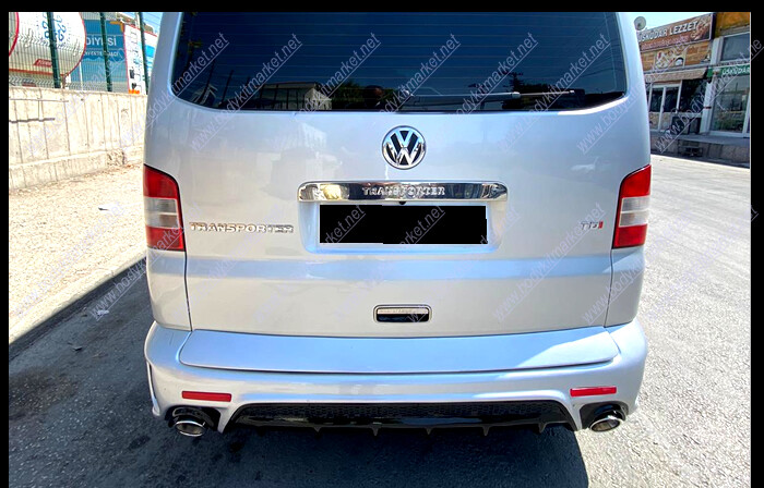 Transporter T6 Spor Arka Tampon Boyasiz