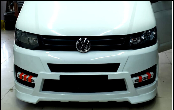 Transporter T6 Spor Tampon Seti Fiberglas Boyasiz 2010-2014