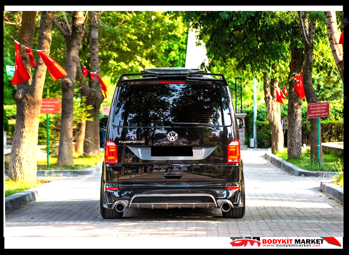 Transporter T7 Spor Tampon Arka 2015-2019 Boyasiz