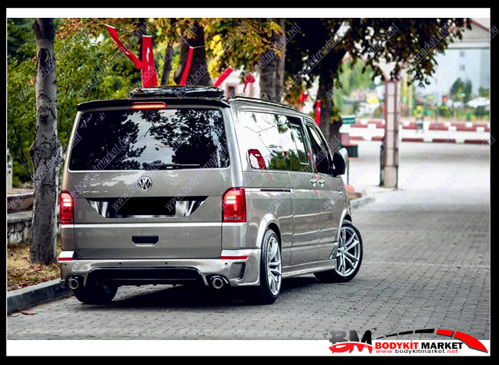 Transporter T7 Spor Tampon Arka 2015-2019 Boyasiz