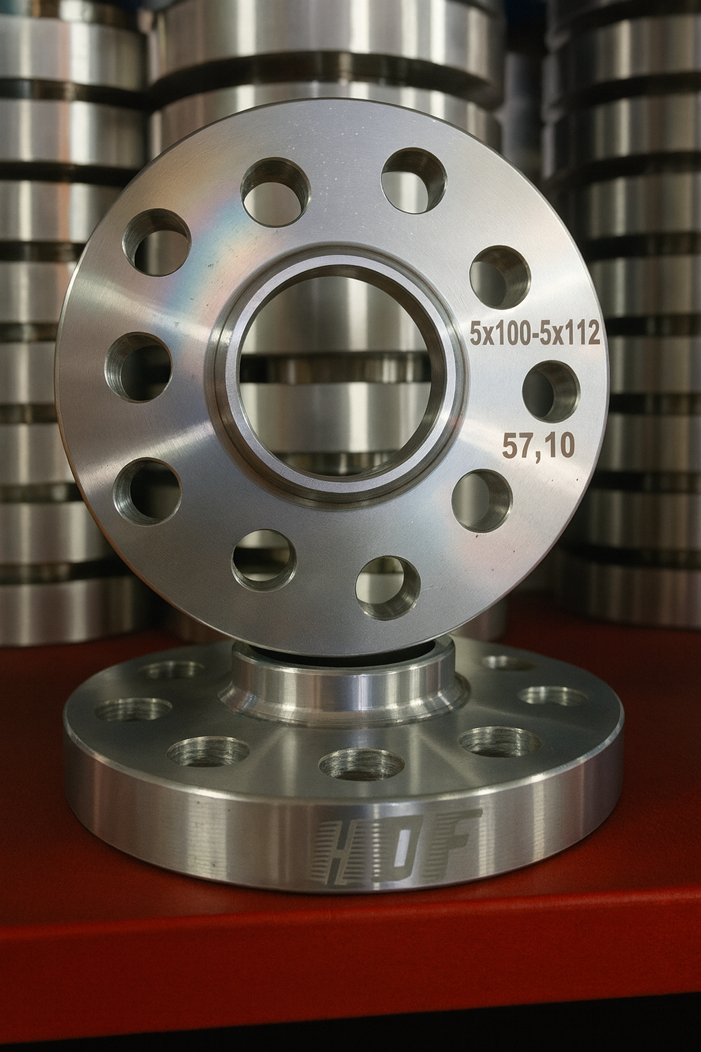 VOLKSWAGEN TİGUAN 5X112 1,5 CM - 2 ADET SPACER + BİJON SETİ