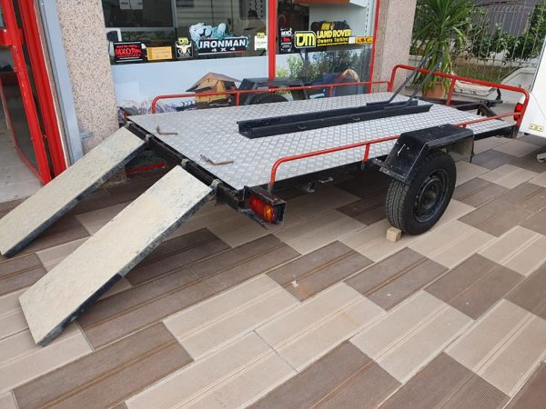 Motosiklet ve Atv taşıma remorku.
 Taşıma alanı ölçüleri
 135 cm genişlik 285 cm