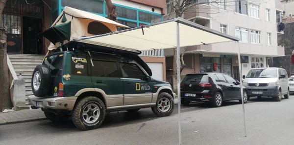 Zümrüt Araç Yan Tente