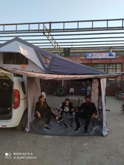 EGE YAŞAM ALANI ÇOK FONKSİYONLU 125x220 GEZZ ÇADIR - Görsel 2