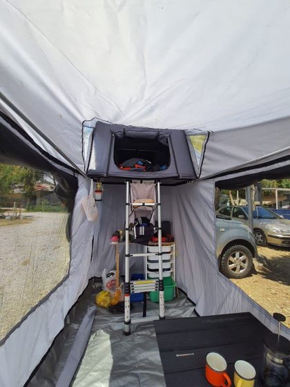 EGE YAŞAM ALANI ÇOK FONKSİYONLU 125x220 GEZZ ÇADIR - Görsel 9