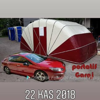 Katlanır portatif garaj
