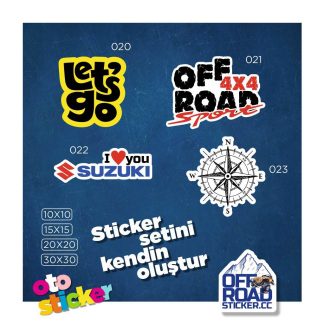 Oto sticker-Freelander