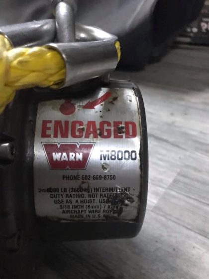 WARN VİNÇ M8000 - Görsel 5