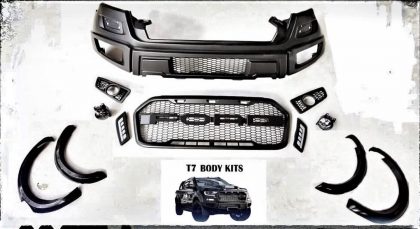 Ford Ranger Raptor 2016 ve Sonrası T7 Uyumlu Bodykit Raptor