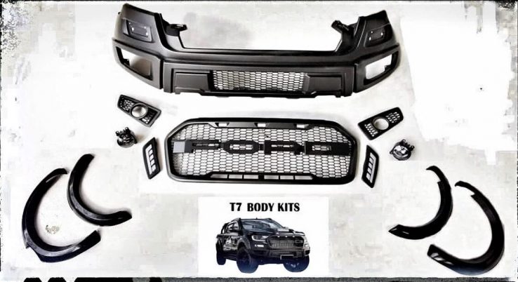 Ford Ranger Raptor 2016 ve Sonrası T7 Uyumlu Bodykit Raptor