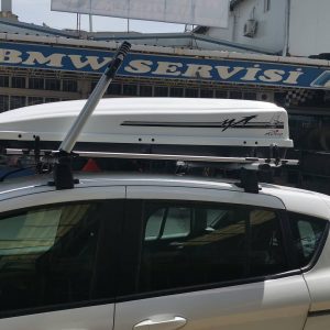 Ford B max a 550 litre lik box bagaj ve bisiklet taşıma aparatı uygulaması...