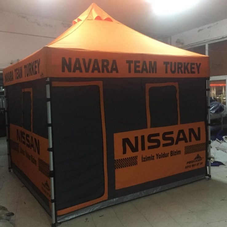 2.5m x 2.5m Portatif Acil Durum Deprem Çadırı