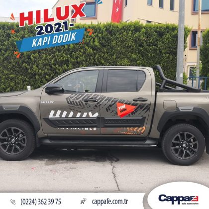 Toyota Hilux 2021- Kapı Dodikleri 4 Parça