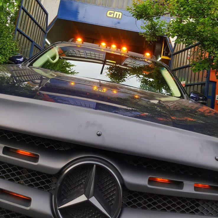 Mercedes Xclass offroad moonvisor - Görsel 2