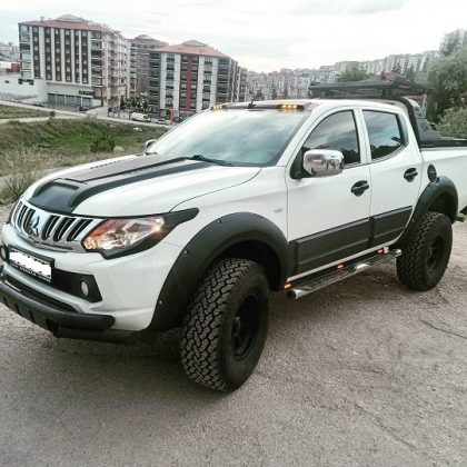 MITSUBISHI L200 2015 VE 2019 ÇAMURLUK SETİ-DODİK TAKIMI - Görsel 3
