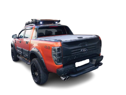ISUZU D-MAX ARKA KORUMA U MODEL SİYAH 2012-2020 - Görsel 3
