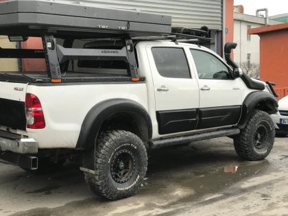 L200 Yan Kaplama Kapı Korumaları Sıfır Set - Görsel 3