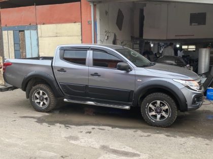 L200 Yan Kaplama Kapı Korumaları Sıfır Set - Görsel 2
