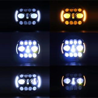 7 İNÇ LED FAR YUVARLAK TAKIM 2 ADET 1.700 TL - 14200 7 İNÇ LED FAR YUVARLAK TAKIM 2 ADET Turuncu Beyaz Angelları ve 8 Farklı Mod Seçeneği ile Yepyeni Bir Far Deneyimi! LED Gücü: 140W Volt: DC12V Renk Sıcaklığı: 6000k Çalışma Ömrü: 50.000+ Saat Işık Modları: Uzun – Kısa + DRL Su Geçirmezlik Oranı: IP68 Sertifikalı 👉Fiyat 1700 lira 👉Sipariş İçin Whatsap 05301821298