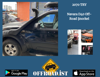 "Heyecan dolu off-road maceralarınıza eşlik edecek mükemmel bir yardımcı: Navara D40 Off-Road Şnorkel! Uzun yıllara meydan okuyan dayanıklı yapısı ve yeni nesil tasarımıyla aracınızın performansını üst seviyelere taşımak için ideal bir seçim. ✅ Hemen Offroad.ist pazaryerinde bu üstün kalite ürüne, sadece 2070 TL fiyatla sahip olabilirsiniz! Ödemelerinizi tüm kredi kartlarına taksit seçenekleri ile gerçekleştirebilirsiniz. 🎯 Bizimle alışveriş yapmanın ayrıcalıkları burada bitmiyor! Tüm ürünlerimiz için sunduğumuz "en uygun fiyat garantisi" ile bütçenizi zorlamadan off-road tutkunuzu yaşayabilirsiniz. Üstelik, ürününüzü 14 gün içinde koşulsuz olarak iade edebilirsiniz! 🔝 Off-Road maceralarınızı bir üst seviyeye taşıyacak bu muhteşem ürün ve daha fazlası için bizi takipte kalın! #offroadist #navaraD40 #offroad #snorkel #uygunfiyat #taksit #iadehakkı #offroadaccessories"