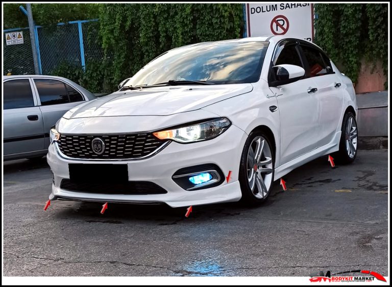 FİAT EGEA KAPI ALTI MARŞPİYEL SETİ FİBERGLAS BOYASIZ - Görsel 3