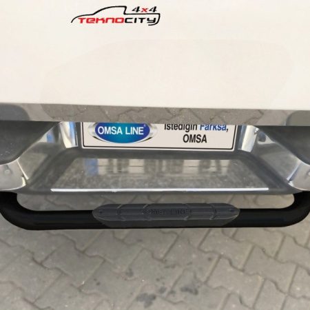 Isuzu Dmax Arka Koruma Q76 Siyah 2012-